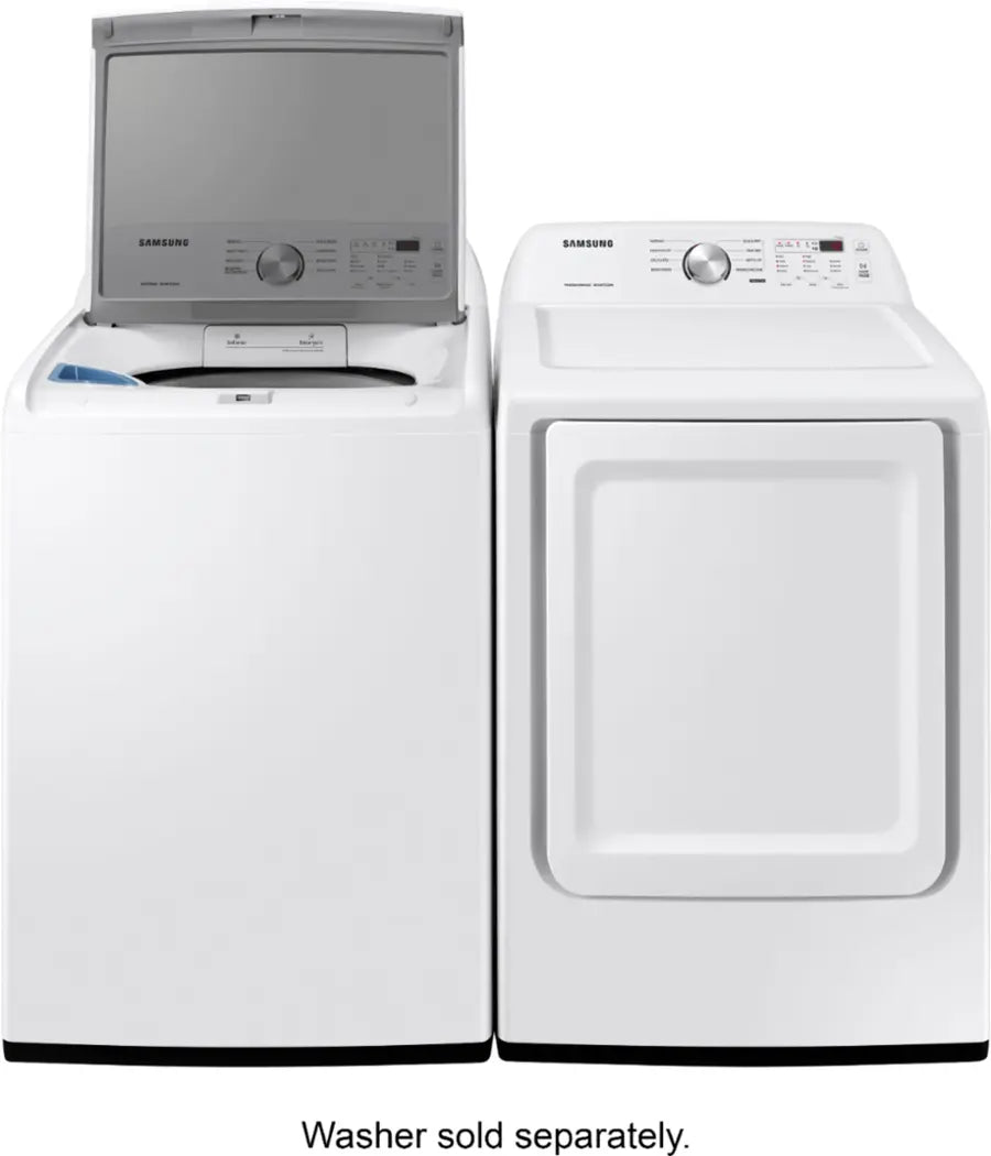 Samsung 7.2 Cu. Ft. Gas Dryer with Sensor Dry - White
