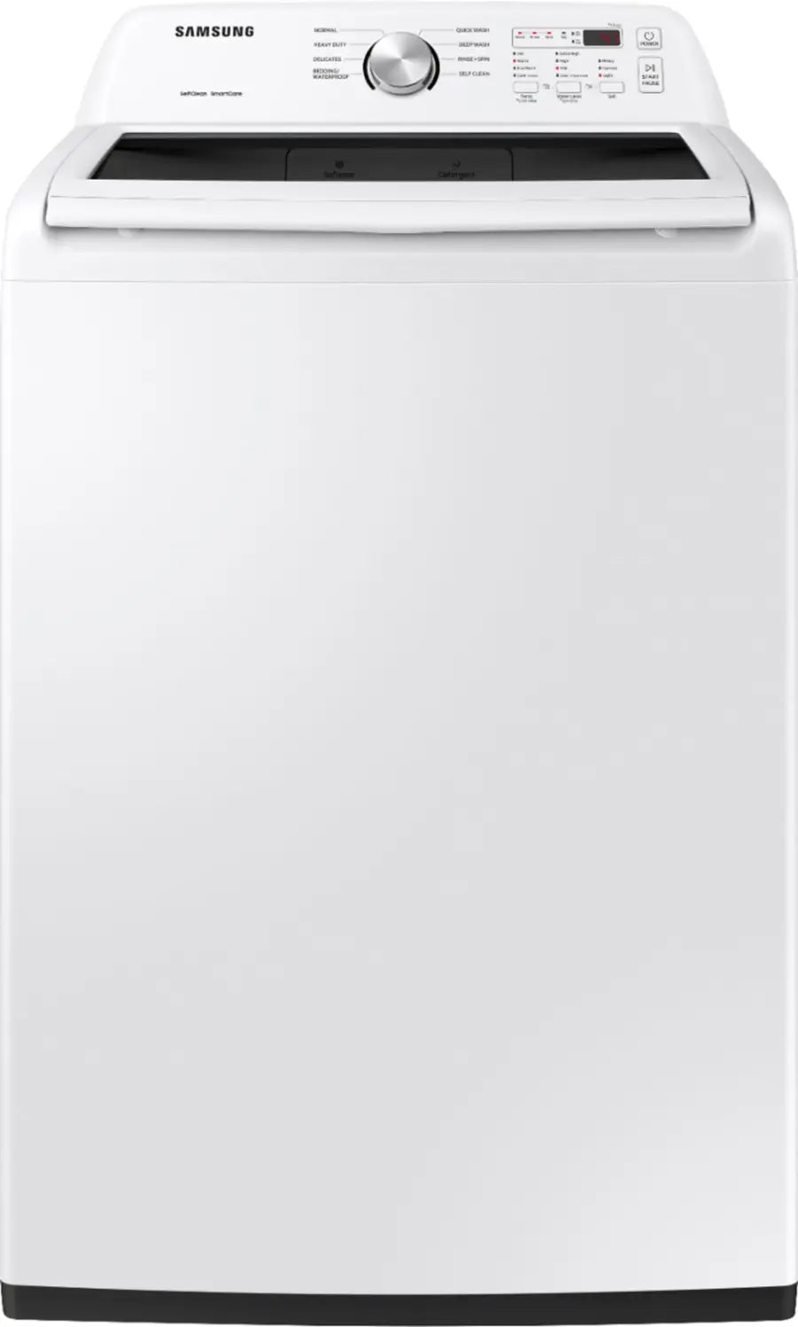 Samsung 4.5 Cu. Ft. High-Efficiency Top Load Washer with Vibration Reduction Technology+ - White