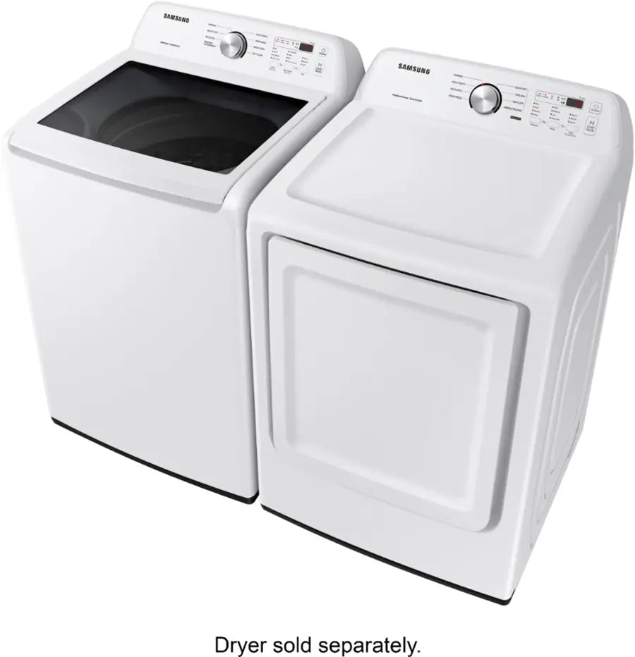 Samsung 4.5 Cu. Ft. High-Efficiency Top Load Washer with Vibration Reduction Technology+ - White