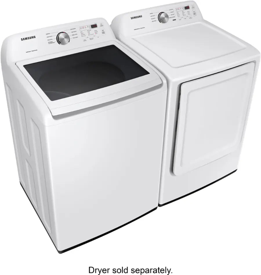 Samsung 4.5 Cu. Ft. High-Efficiency Top Load Washer with Vibration Reduction Technology+ - White