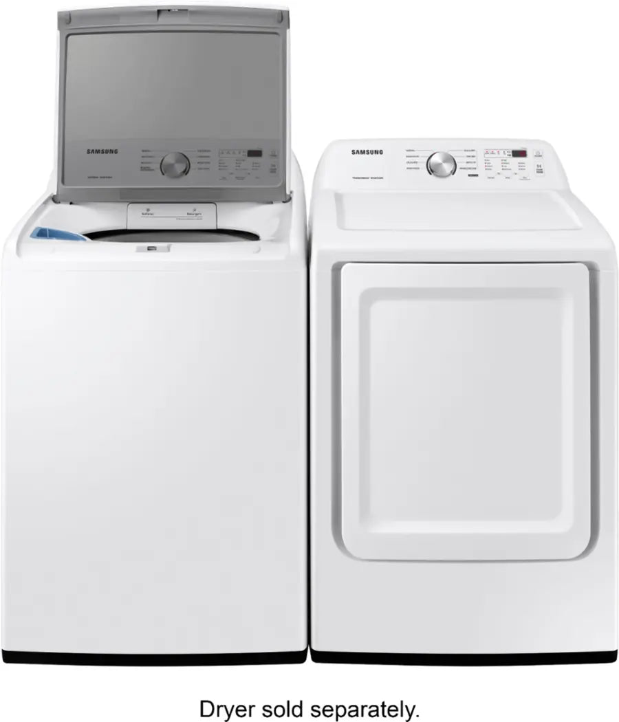 Samsung 4.5 Cu. Ft. High-Efficiency Top Load Washer with Vibration Reduction Technology+ - White