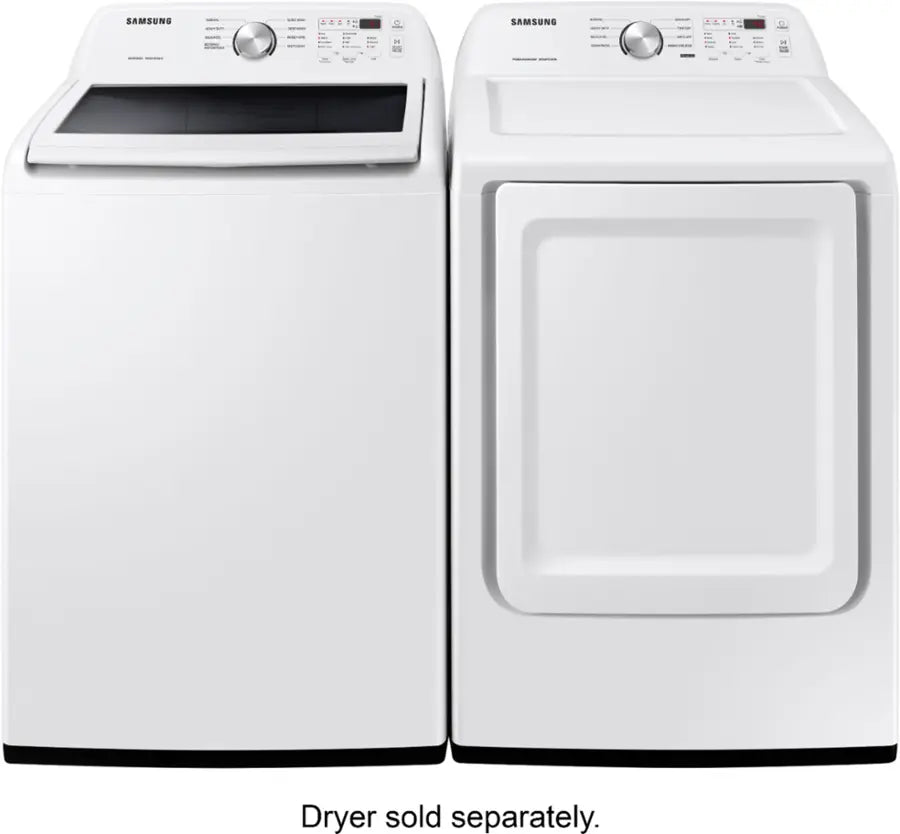 Samsung 4.5 Cu. Ft. High-Efficiency Top Load Washer with Vibration Reduction Technology+ - White