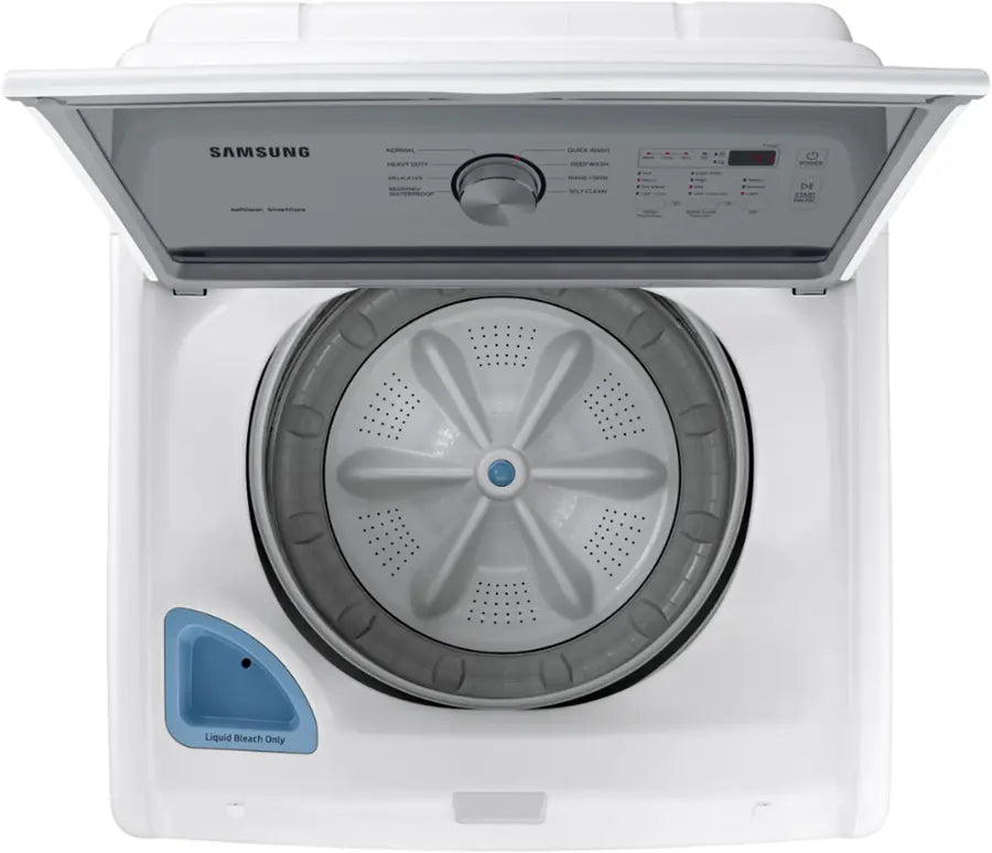 Samsung 4.5 Cu. Ft. High-Efficiency Top Load Washer with Vibration Reduction Technology+ - White