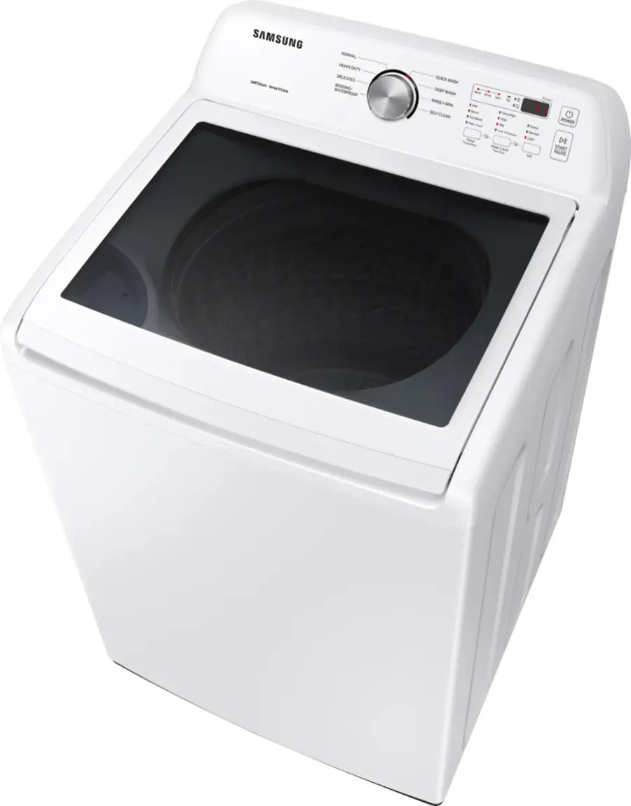 Samsung 4.5 Cu. Ft. High-Efficiency Top Load Washer with Vibration Reduction Technology+ - White