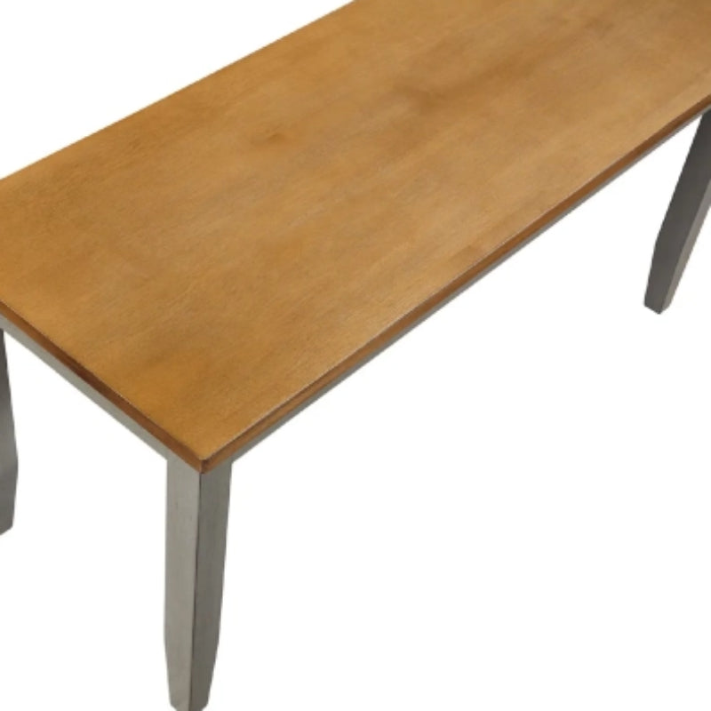 Alameda Dining Table with 4 Chairs and 1 Bench by Vilo Home - Natural/Gray