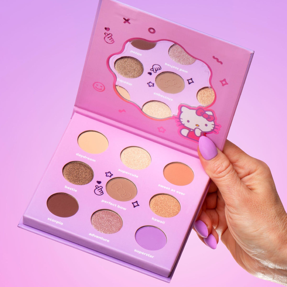 The Crème Shop x Hello Kitty Kawaii Eyeshadow Palette