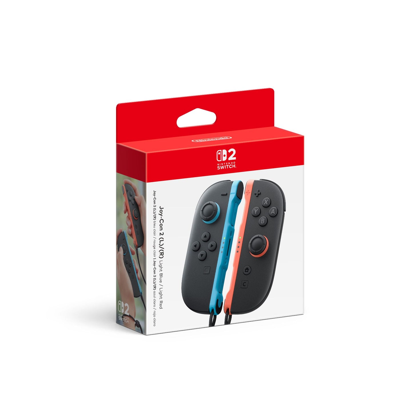 Nintendo Switch 2 Joy-Con 2 Left and Right Controllers - Blue/Red