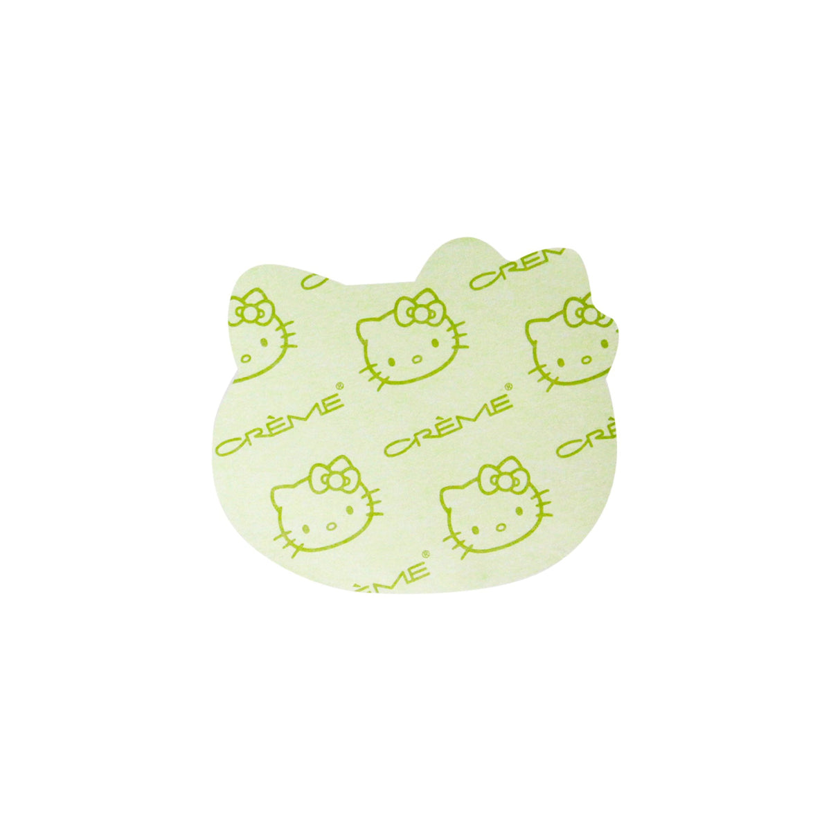 The CrΓΒ¨me Shop x Hello Kitty Matcha Blotting Papers with Mirror