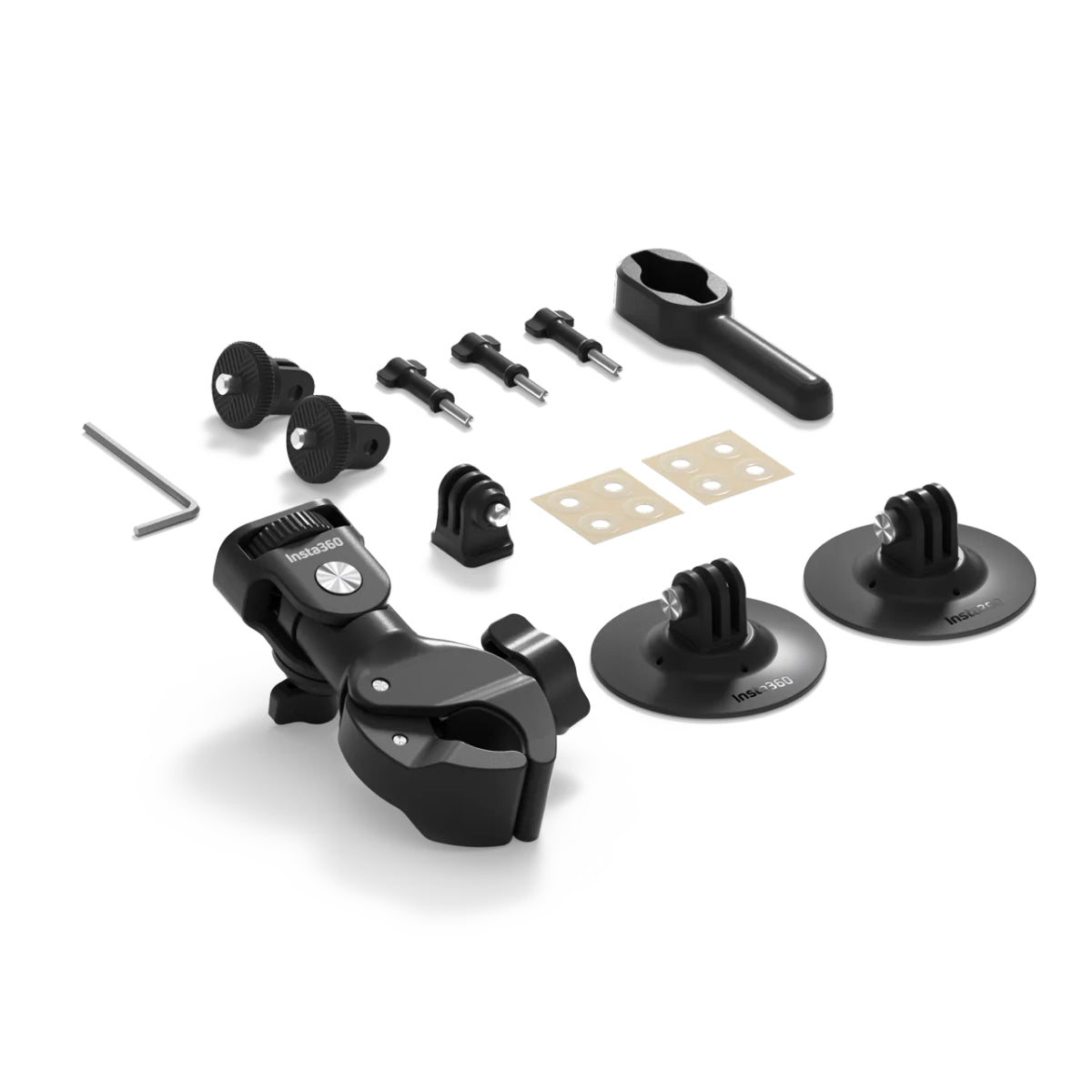 Insta360 Motorcycle Accessories Bundle - Black