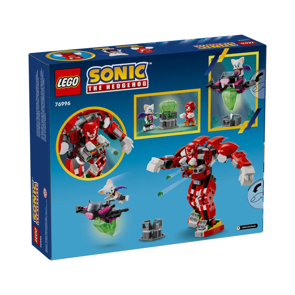 LEGO Sonic The Hedgehog Knuckles' Guardian Mech Building Toy Set (276-Pieces)