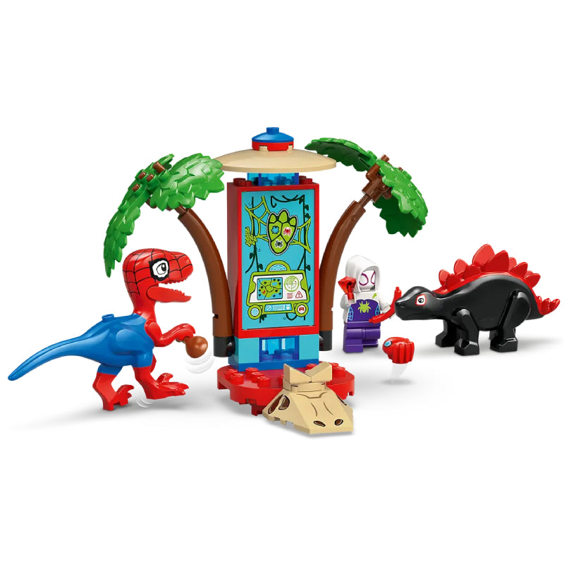 LEGO Marvel Spidey and Gobby's Raptor Battle at Tree House HQ Toy Set (143-Pieces)