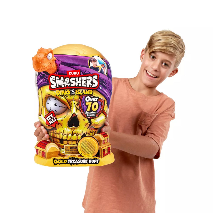 Smashers Dino Island Gold Treasure Hunt Mini Figure Set - Assortment