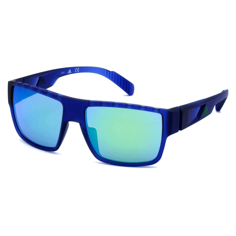 Adidas SP0006 Men's Rectangular Polarized Sunglasses