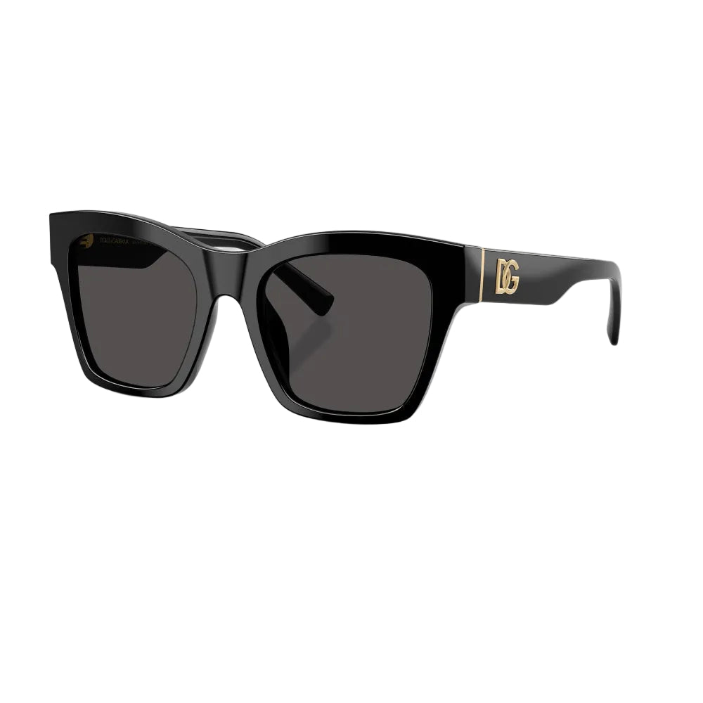 Dolce & Gabbana DG4512 Unisex Square Solid Color Sunglasses