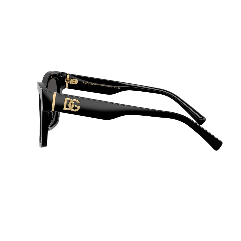 Dolce & Gabbana DG4512 Unisex Square Solid Color Sunglasses