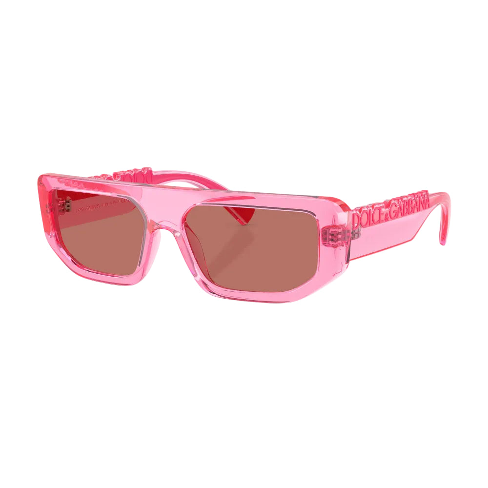 Dolce & Gabbana DG6203 Unisex Rectangle Solid Color Sunglasses