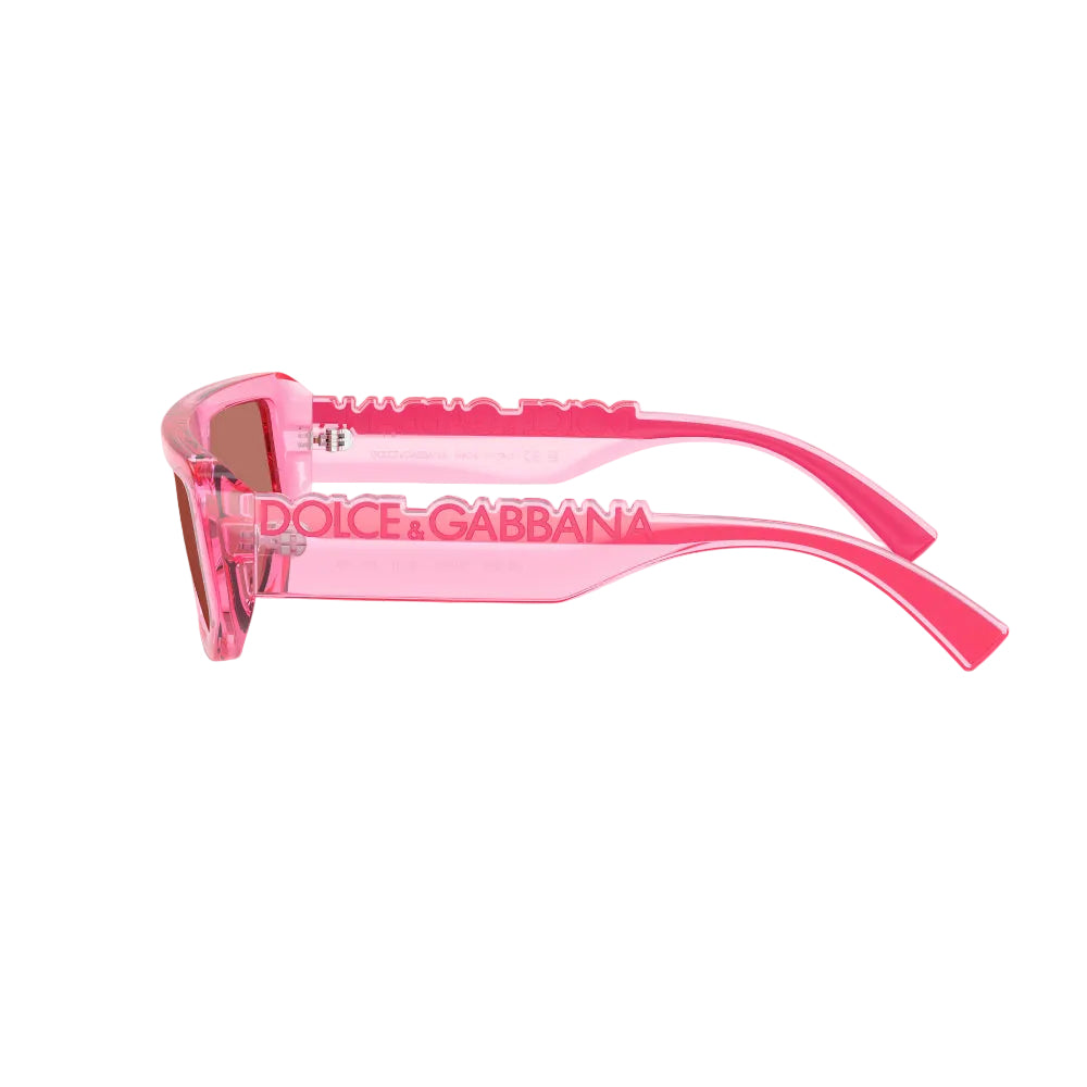 Dolce & Gabbana DG6203 Unisex Rectangle Solid Color Sunglasses
