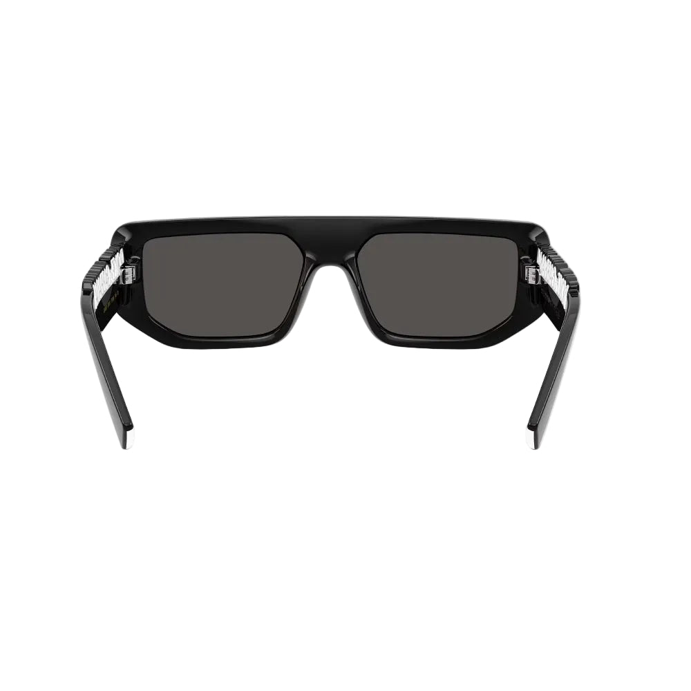 Dolce & Gabbana DG6203 Unisex Rectangle Solid Color Sunglasses