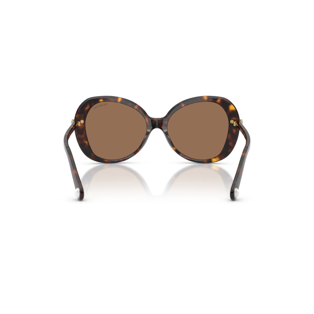 Swarovski SK6059 Women's Butterfly Solid Color Sunglasses