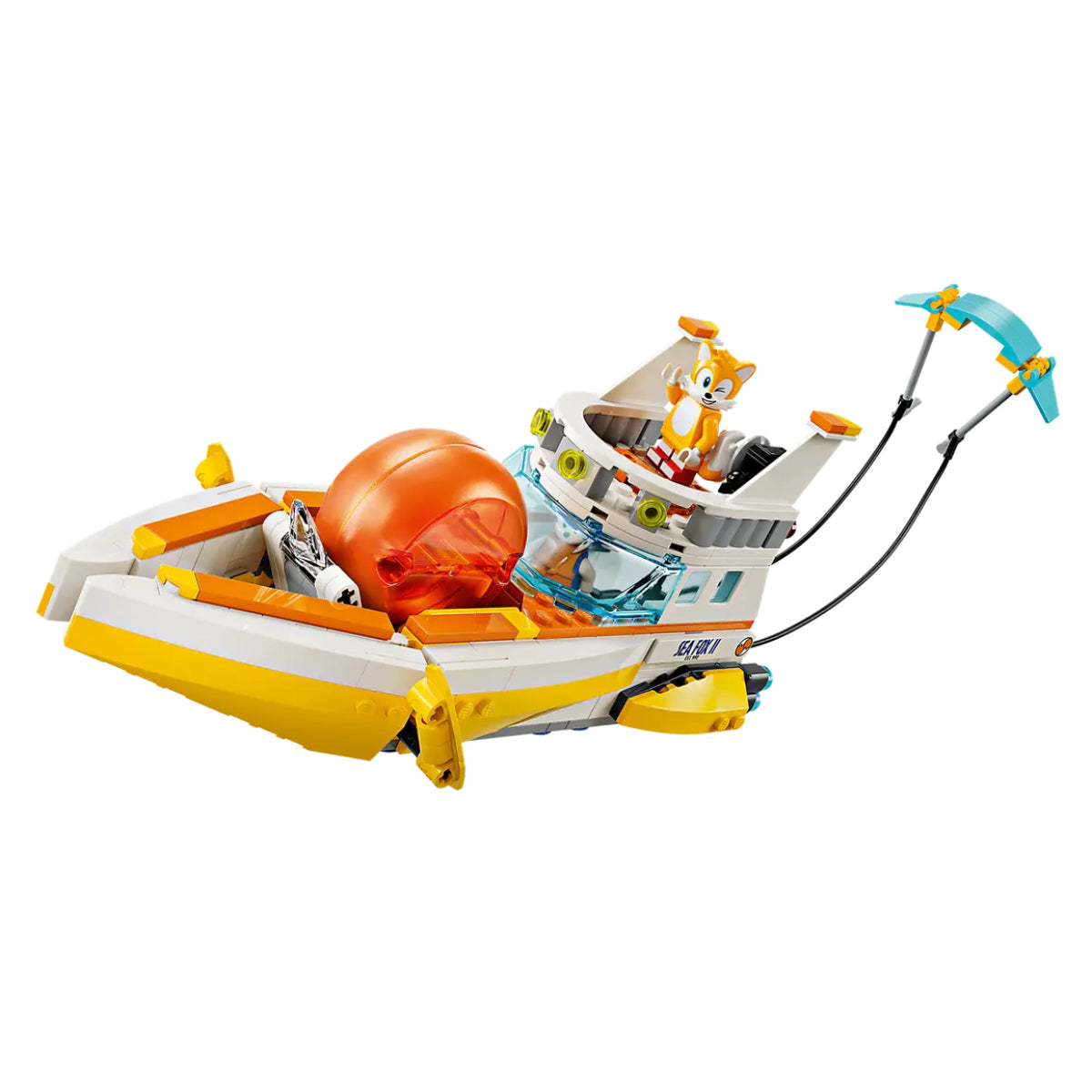LEGO Sonic The Hedgehog Tails' Adventure Boat Building Toy Set (393-Pieces)