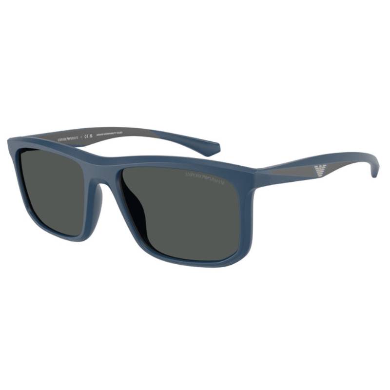 Emporio Armani EA4234U61858 Men's Square Solid Color Sunglasses