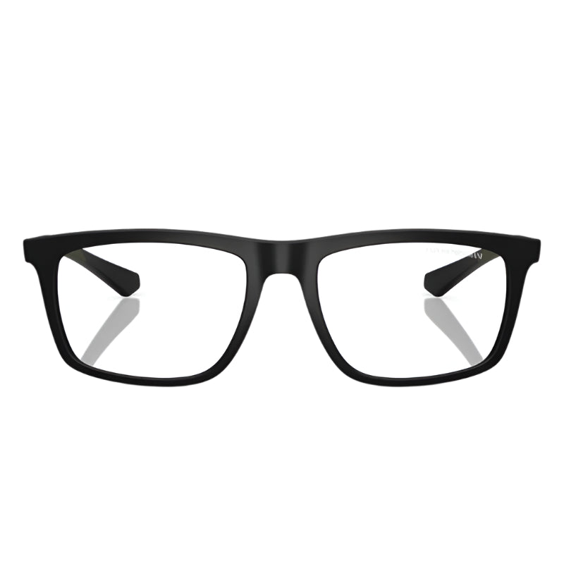 Emporio Armani EA4235U50011 Men's Square Eyeglasses with Magnetic Clip on Sunglasses