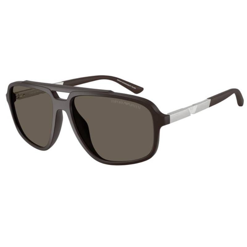 Emporio Armani EA4236U6186 Men's Pilot Solid Color Sunglasses