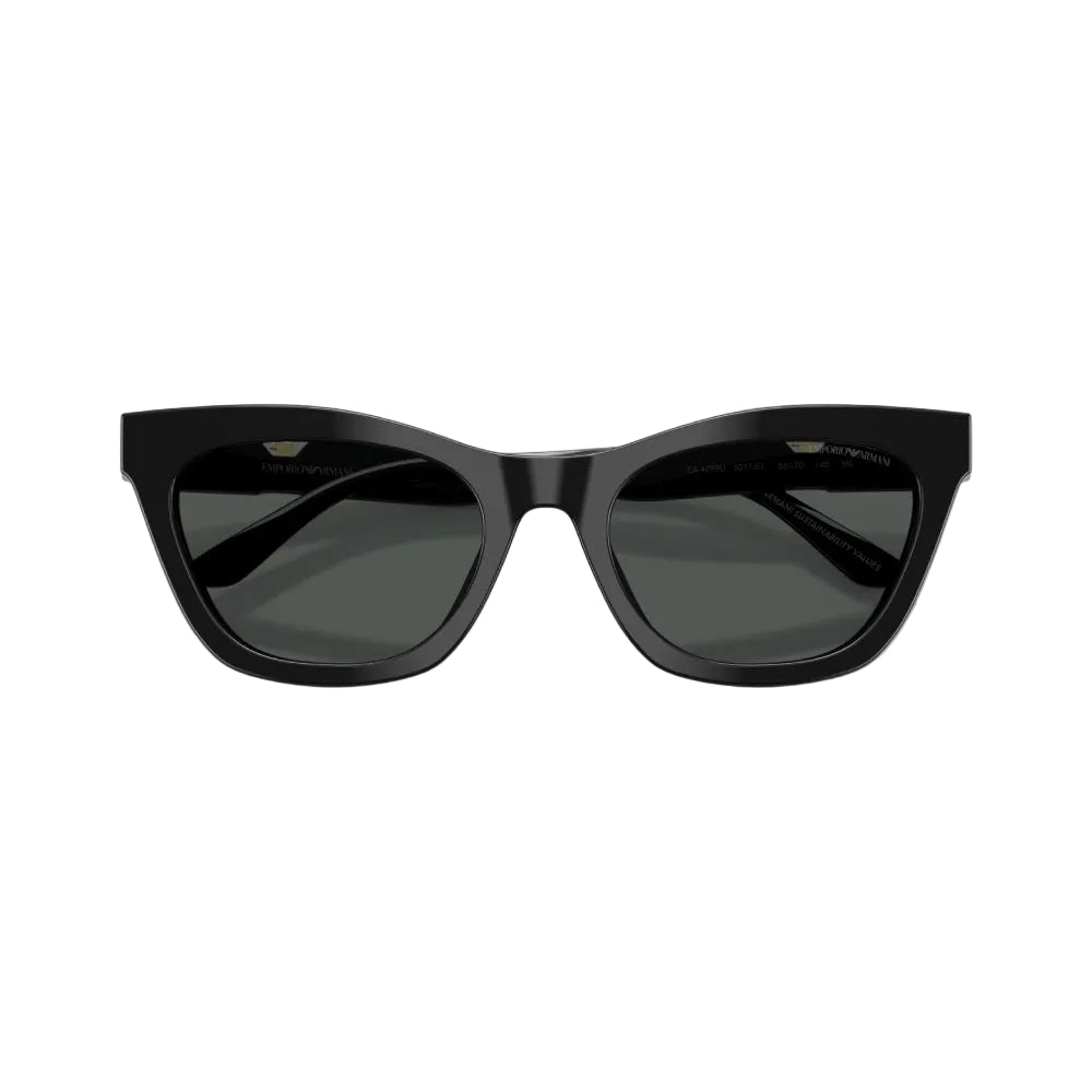 Emporio Armani EA4259U Women's Cat-Eye Solid Color Sunglasses