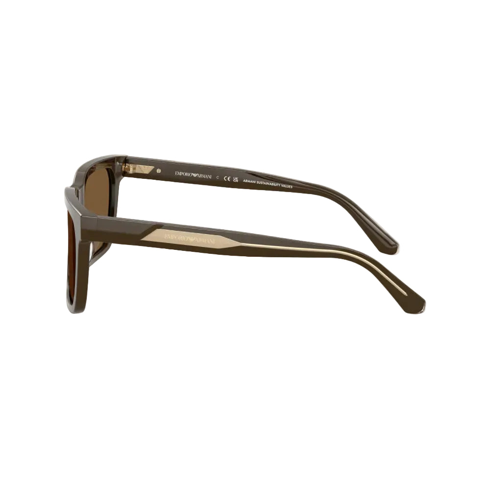 Emporio Armani EA4262U Men's Square Solid Color Sunglasses
