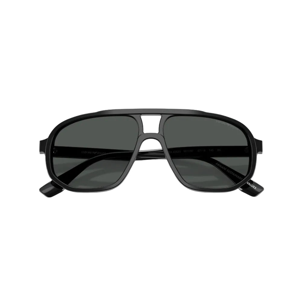 Emporio Armani EA4263U Men's Pilot Solid Color Sunglasses
