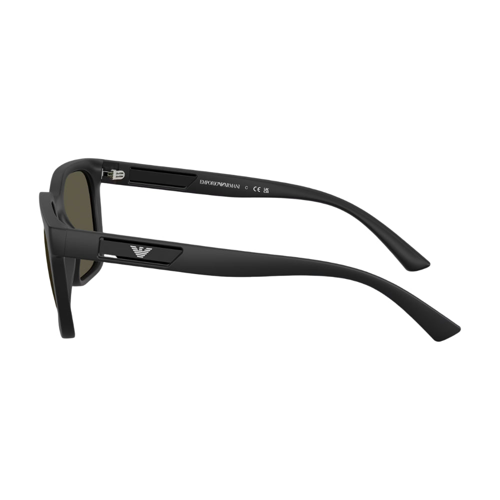 Emporio Armani EA4269 Men's Square Solid Color Sunglasses