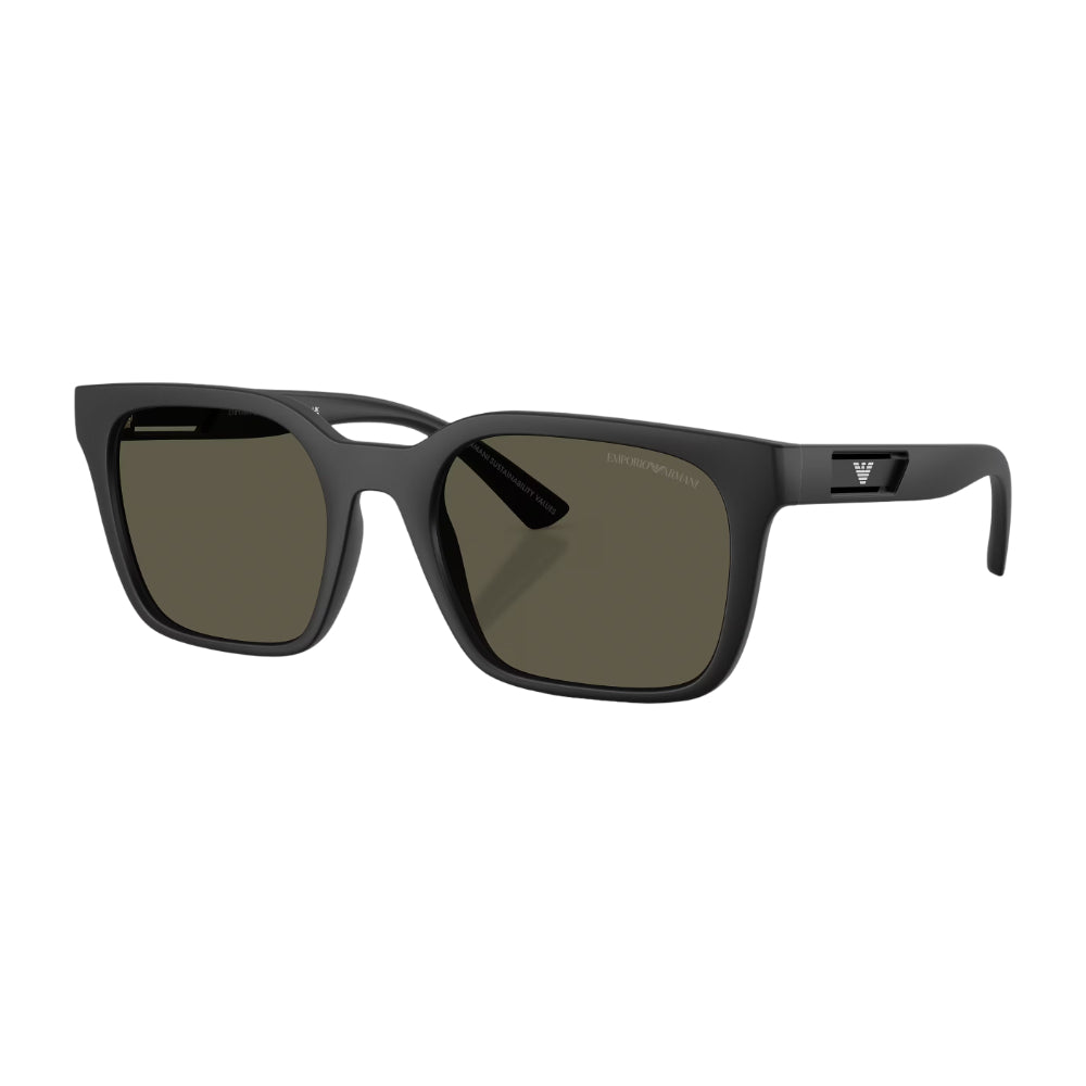 Emporio Armani EA4269 Men's Square Solid Color Sunglasses