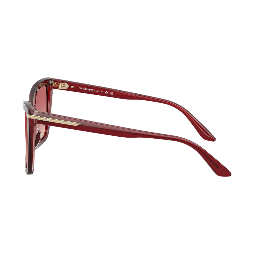 Emporio Armani EA4273BU Women's Square Gradient Sunglasses