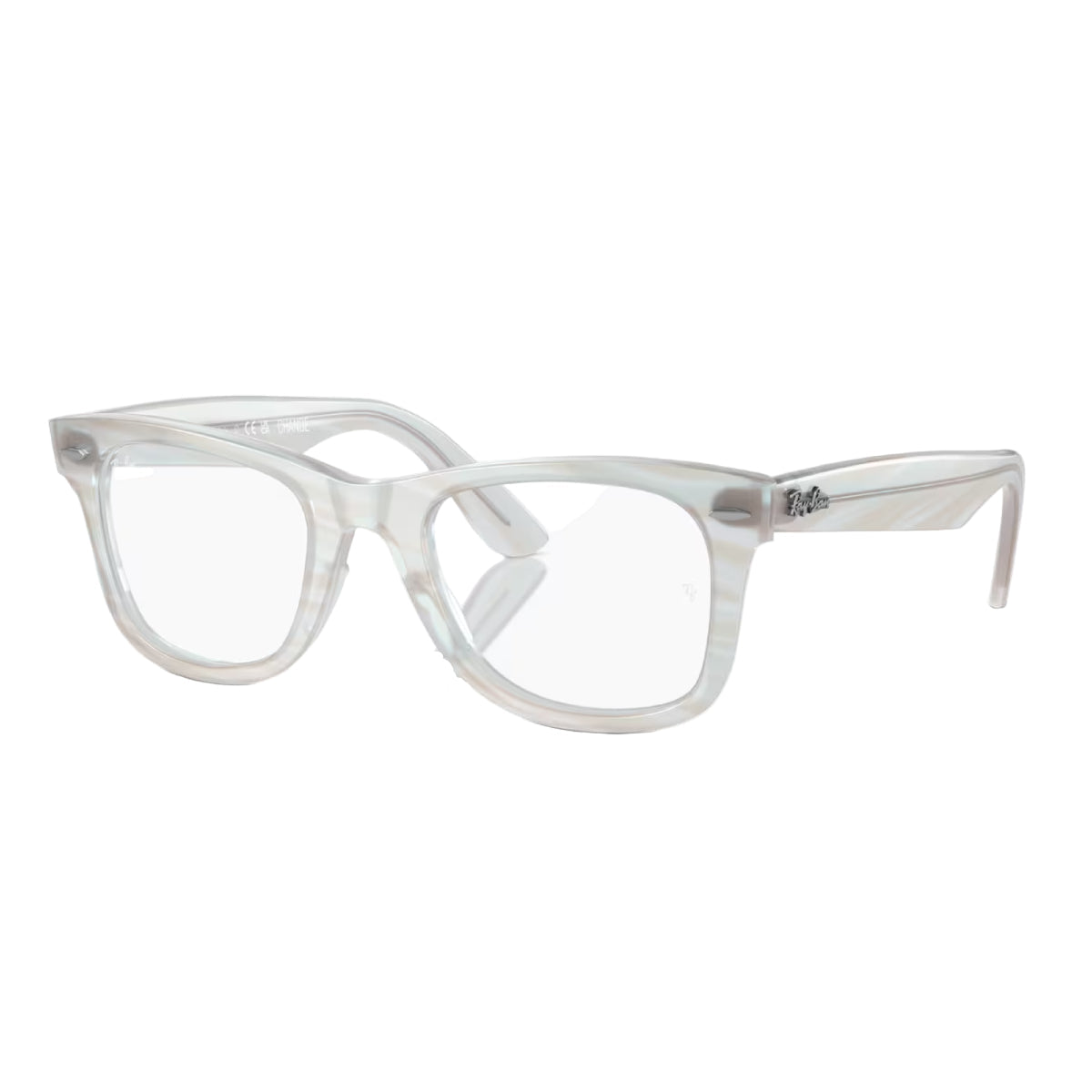 Ray-Ban Wayfarer Ease Optics Change RX4340V8382 Unisex Square Eyeglasses