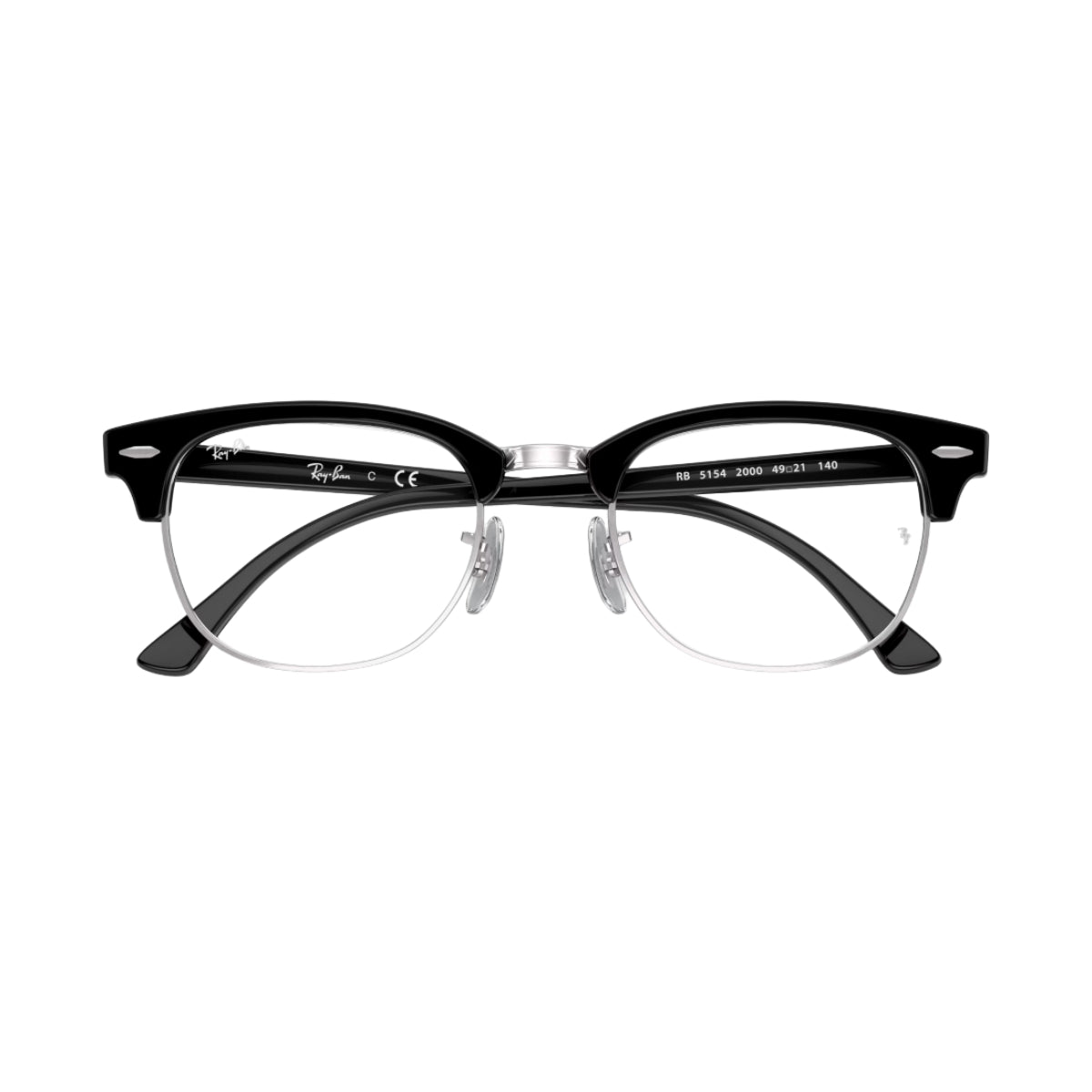 Ray-Ban Clubmaster RB5154 Unisex Square Eyeglasses