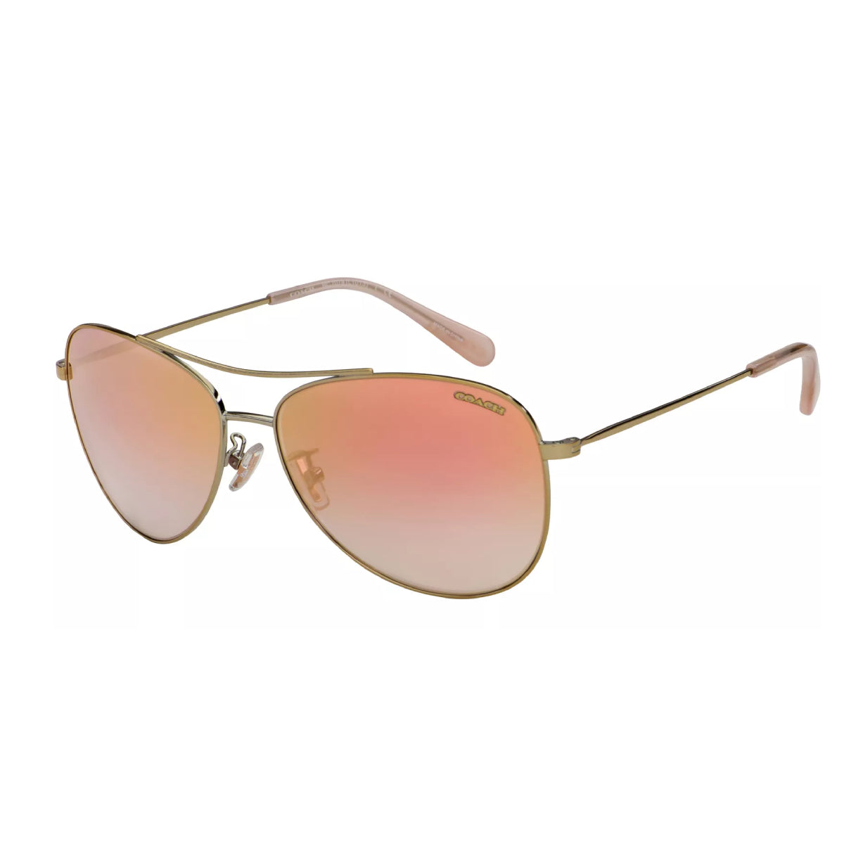 Coach HC7079 Women's Aviator Gradient Sunglasses