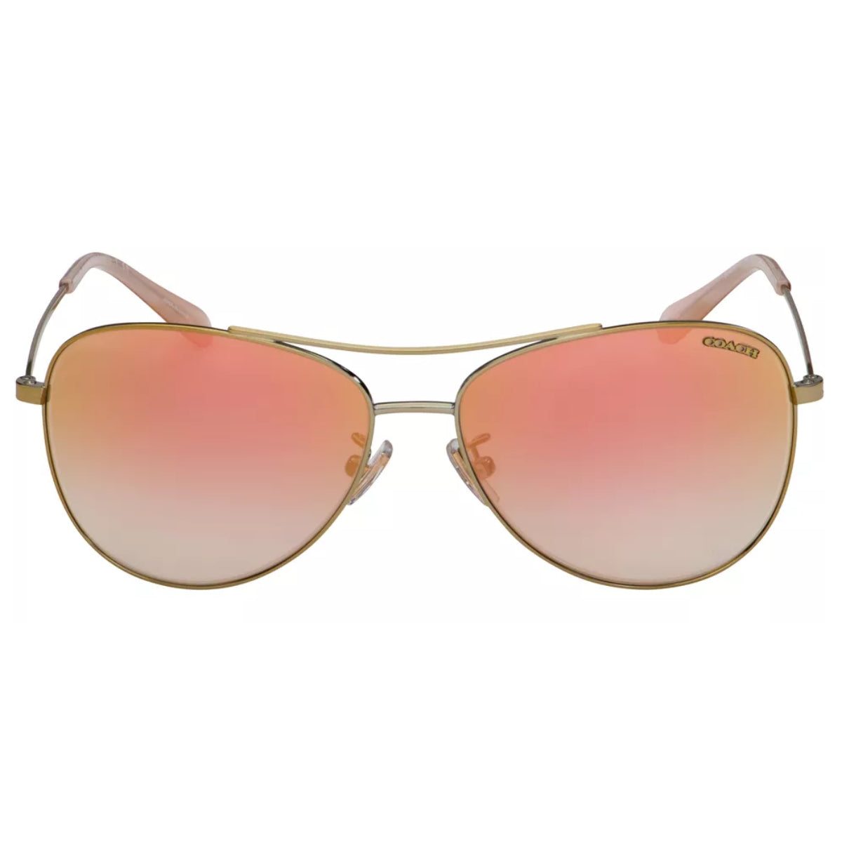 Coach HC7079 Women's Aviator Gradient Sunglasses