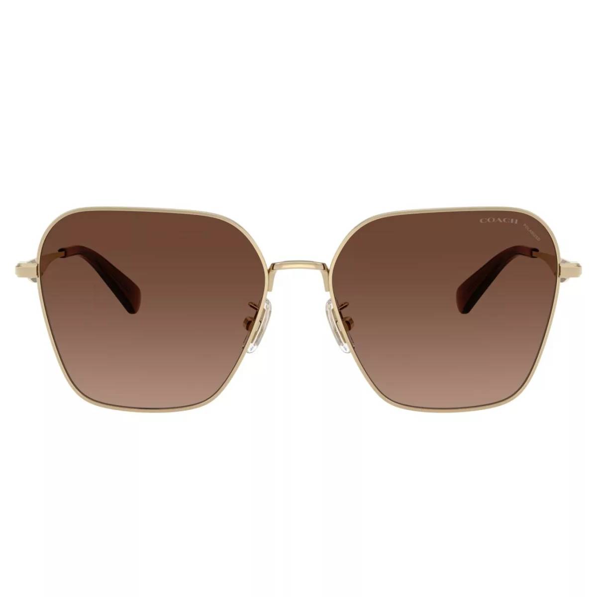Coach HC71689005T5 Women's Geometric Gradient Sunglasses