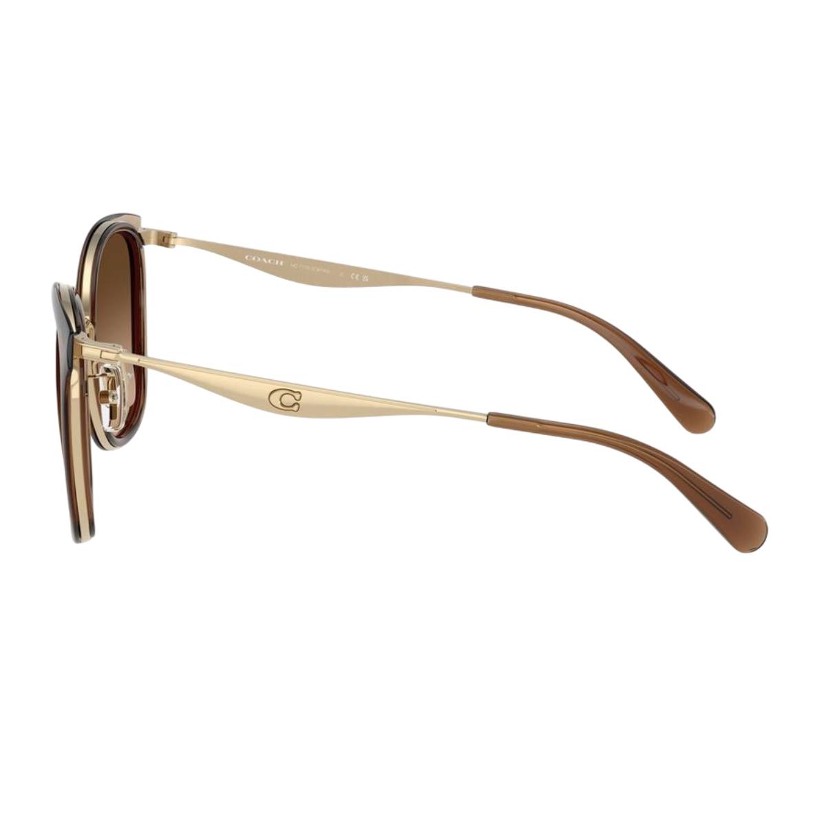 Coach HC7170945374 Women's Square Gradient Sunglasses