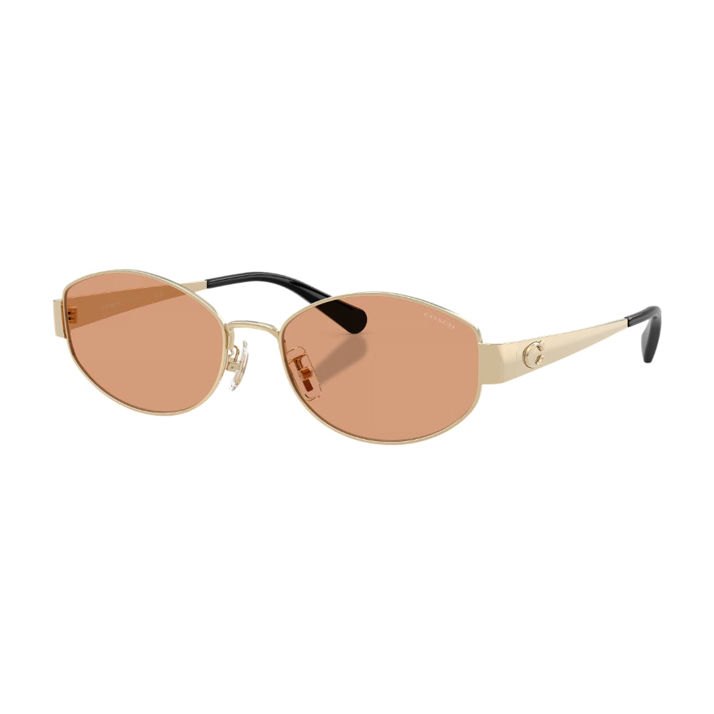 Coach HC7192D Women's Geometric Solid Color Sunglasses