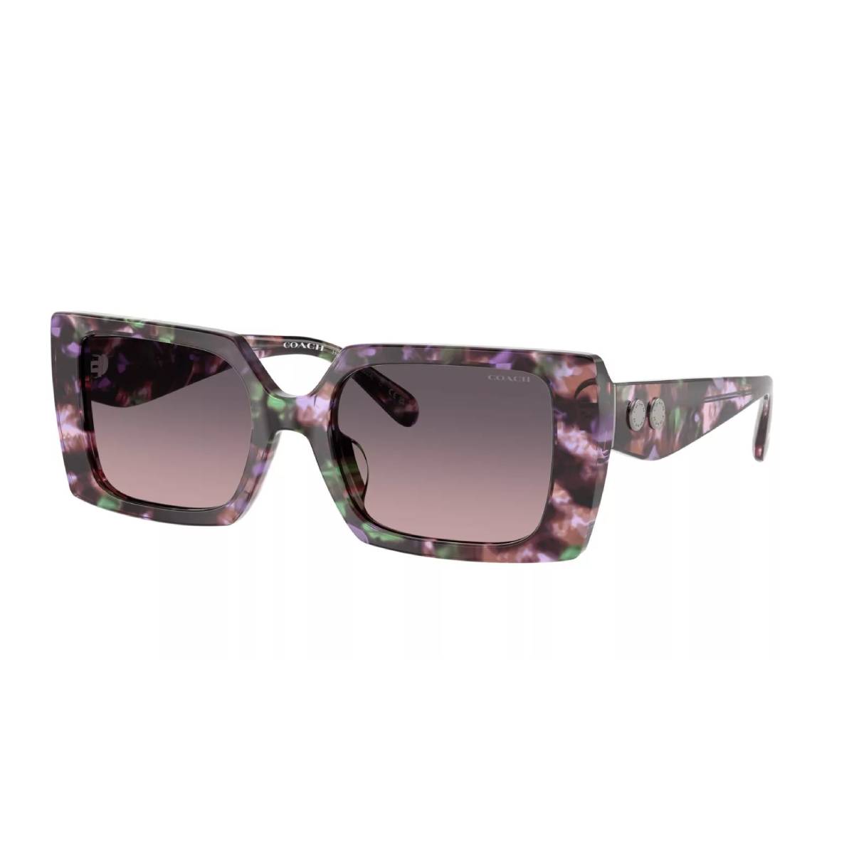 Coach HC8409U58434 Women's Square Gradient Sunglasses