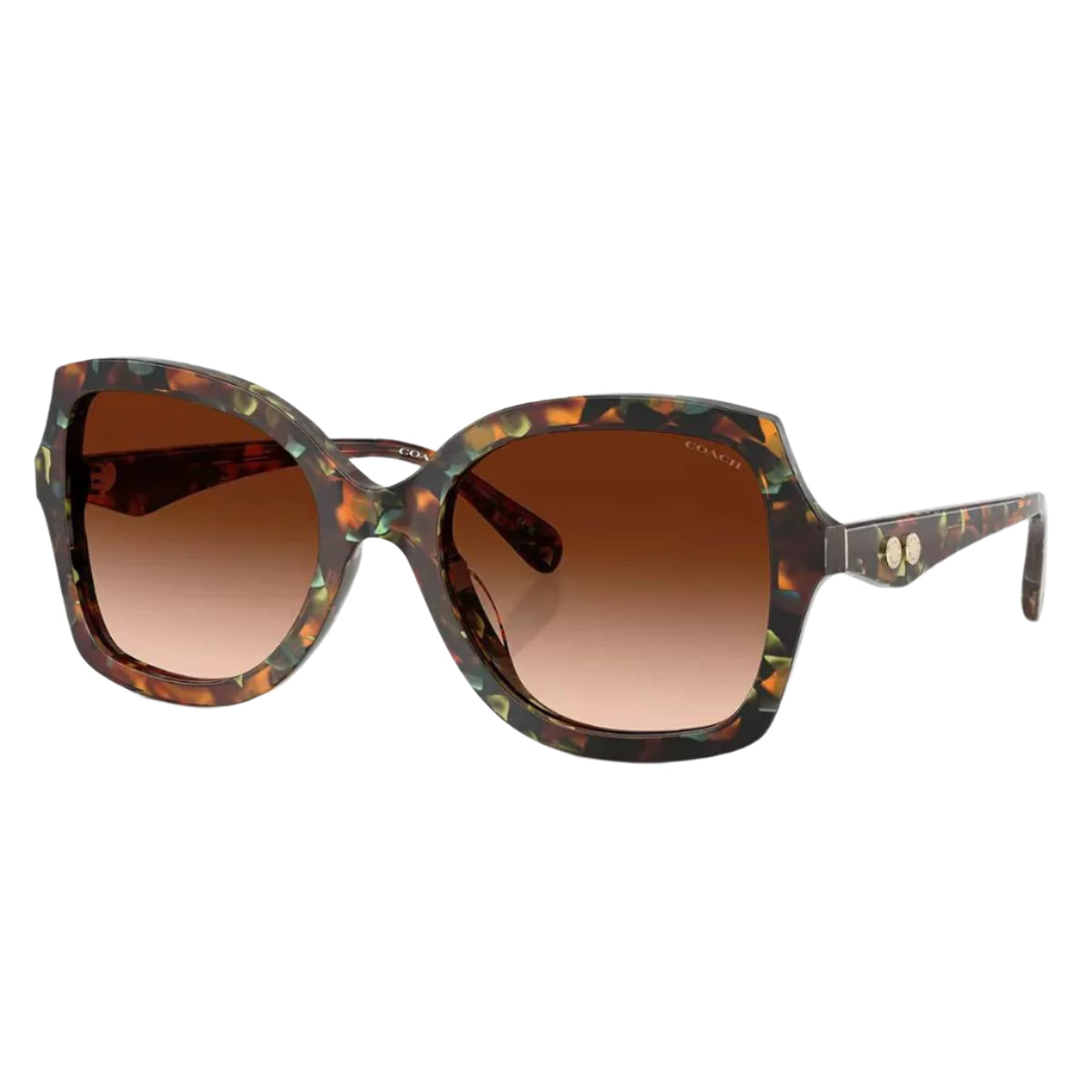 Coach HC8410U58447 Women's Butterfly Gradient Sunglasses