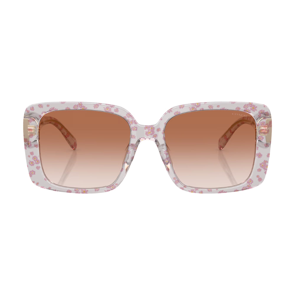 Coach HC8424U Women's Square Gradient Sunglasses