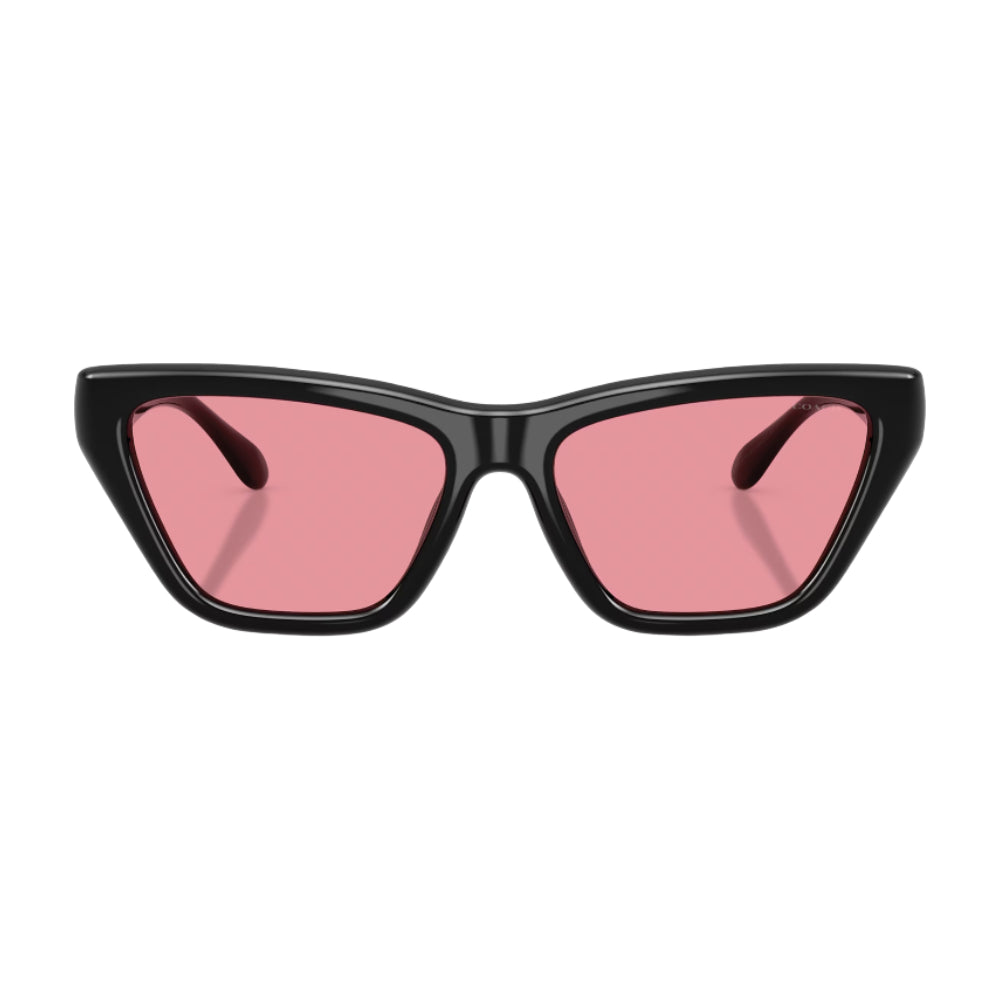 Coach HC8449U Women's Cat Eye Solid Color Sunglasses