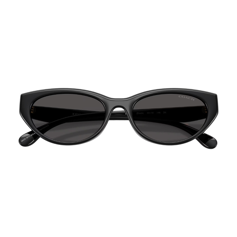 Coach HC8456D Women's Pillow Solid Color Sunglasses