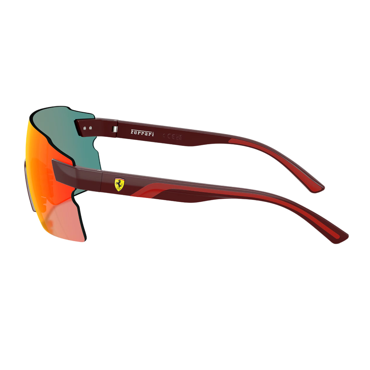 Scuderia Ferrari FZ6024U Men's Rectangular Mirrored Sunglasses