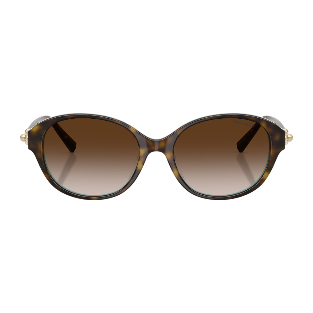 Tiffany & Co. TF4263D Women's Round Gradient Sunglasses