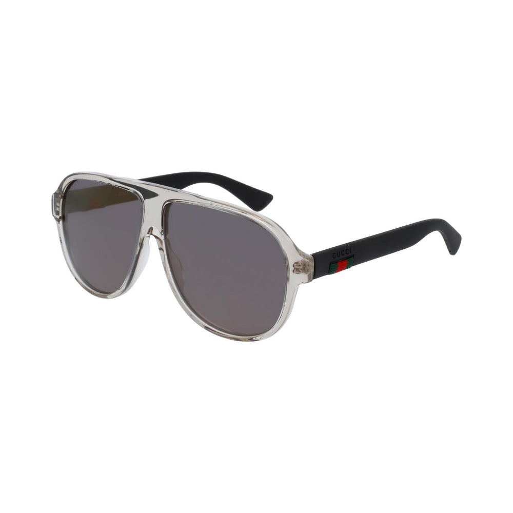 Gucci GG0009S Men Aviator Solid Color Sunglasses