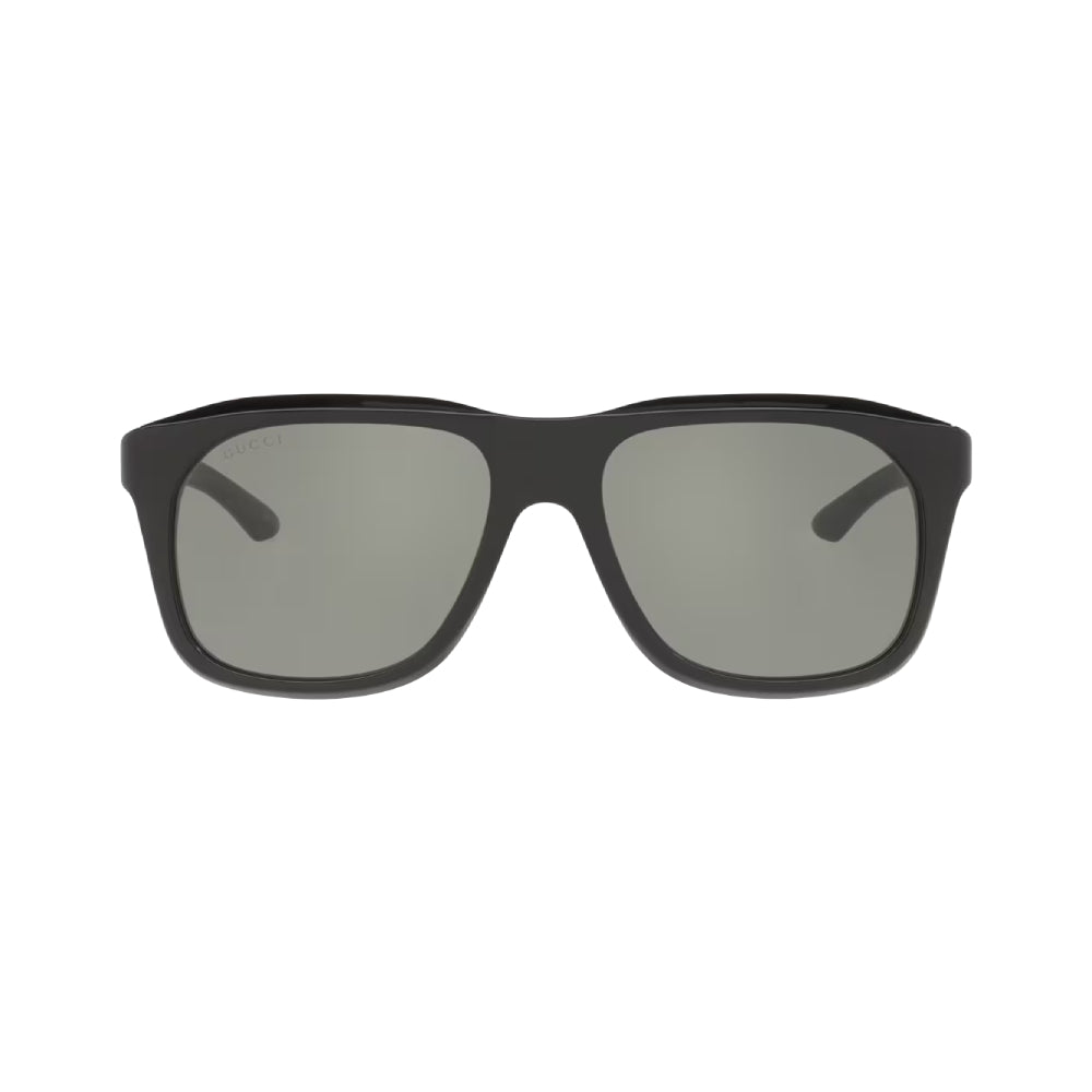 Gucci GG2077S Men's Square Solid Color Sunglasses