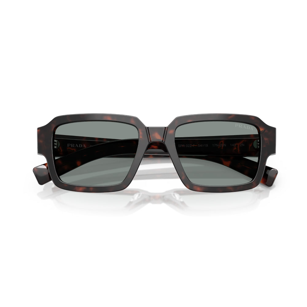 Prada PR 02ZSF Men's Square Solid Color Sunglasses